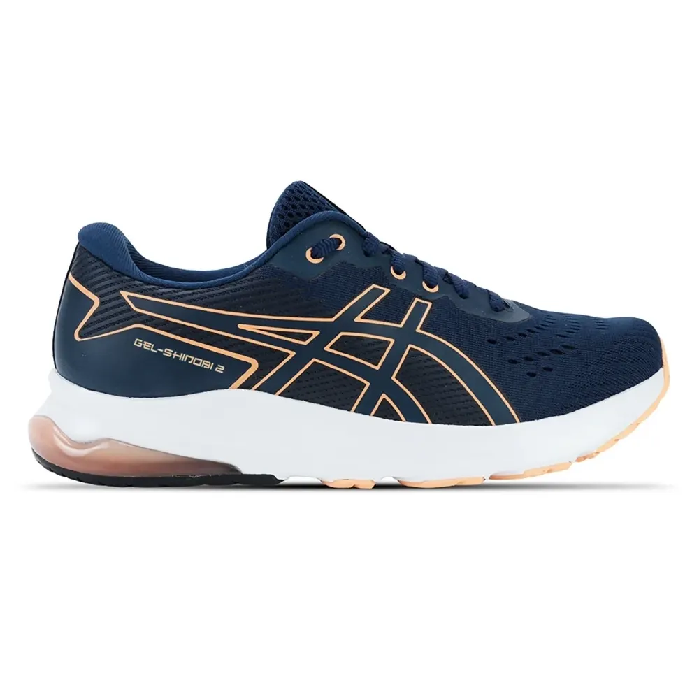 Asics Tenis GEL-SHINOBI 2 1012B624-402 MarinhoLaranja Sint